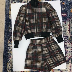 EXPRESS plaid 2-piece set